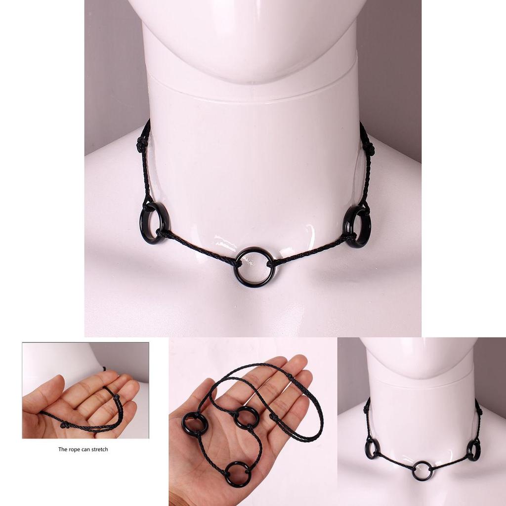 Потрясающий кулон-ожерелье Учиха Итачи Три кольца для аниме косплея