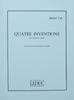 Carus: Four Inventions for Percussion and Piano (Percussion, Piano) Leduc Publishing