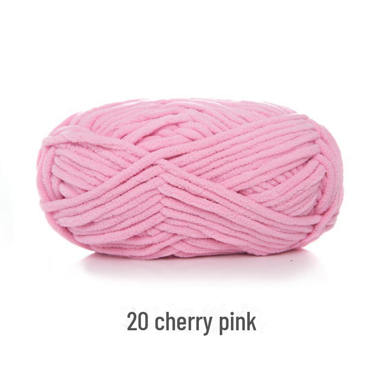 Snowball Mengzaizi DIY Wool Crochet Kit: Knitted Blanket, Scarf, Doll, Slippers