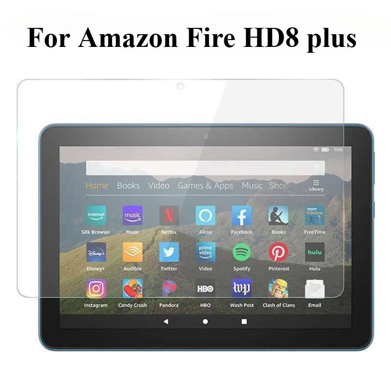 Стекло Tempered для Amazon Fire HD8 2017-2024 Защитное стекло для планшета на Amazon Fire HD8 plus 2020 2022 Защитная пленка для экрана