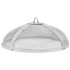 VEVOR Fire Pit Spark Screen Round 27", Reinforced Heavy Duty Steel Metal Cover, Outdoor Firepit Lid