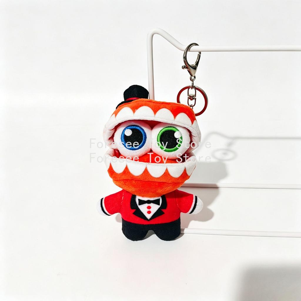 15cm The Amazing Digital Circus Anime Surrounding Cute Plush Toys Jax Caine Rbbit Dolls Keychain Ornament Best Birthday Kid Gift