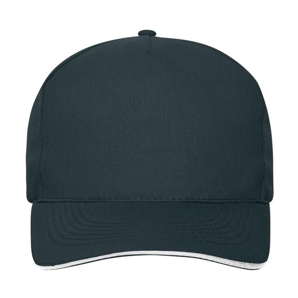 Myrtle Beach 5 Panel Organic Cotton Sandwich Peak Cap