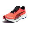 Puma Deviate Nitro 2 Running Shoes Lightweight Breathable Carbon Plate Men Sneakers Deep-Blue Fire-Red 376807-14