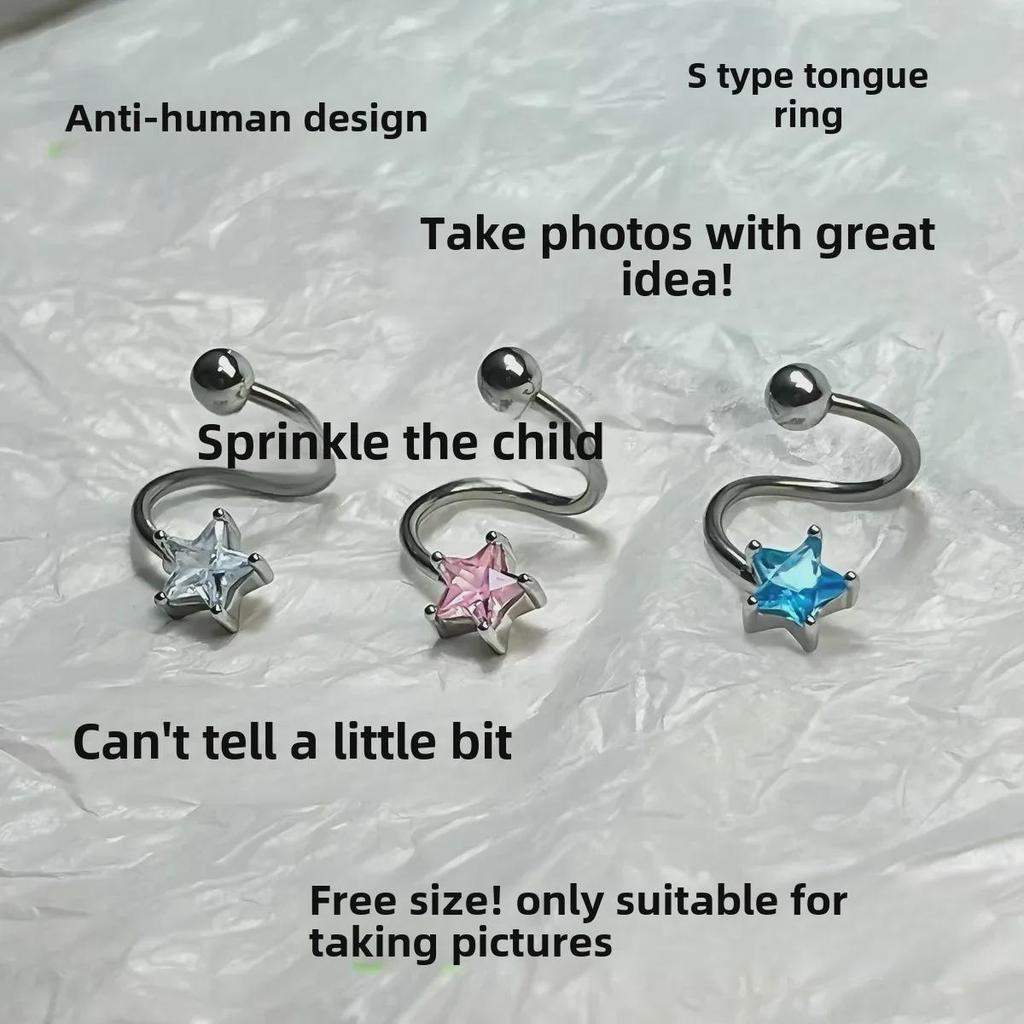 S-образный язычок из титановой стали «Дитя Сатаны»