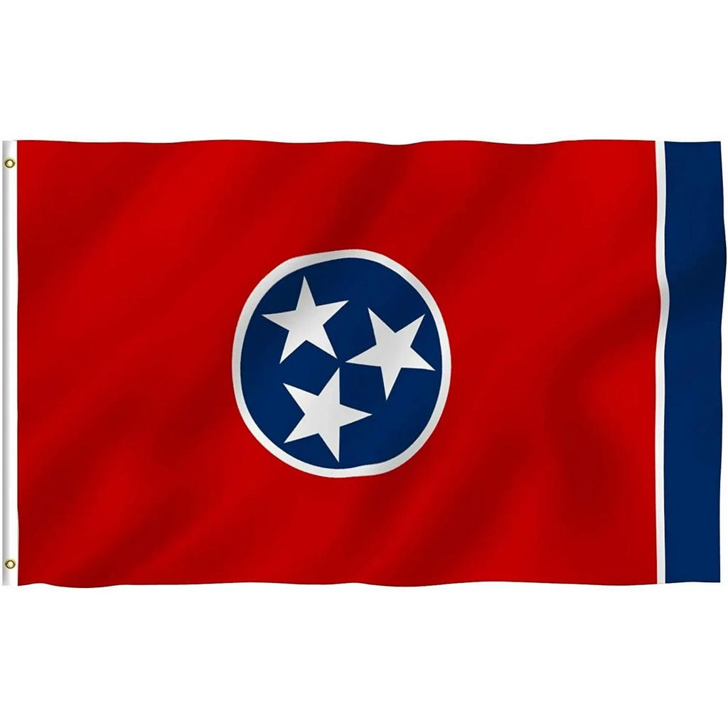 3x5 Tennessee State TN United States Nylon Flag 3'x5' Brass Grommets