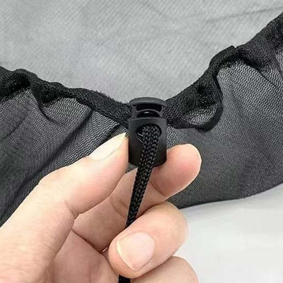 14 штук Чехлы на шнурке из мелкой сетки для уличных дождевых бочек и ведер