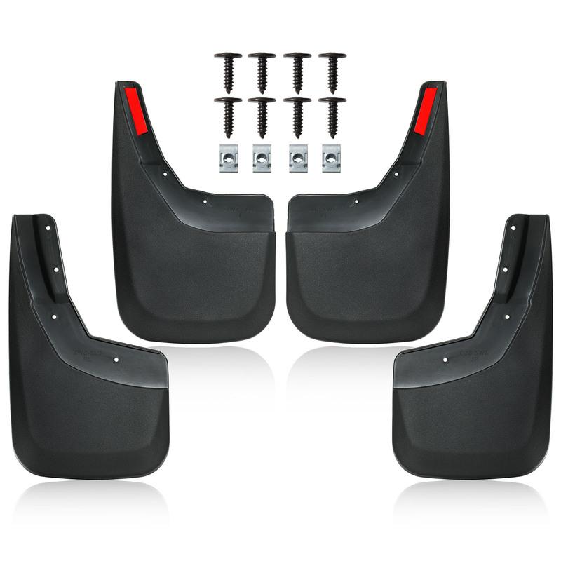 4 шт. Для Chevrolet Silverado 1500 2500 3500 HD 2014-2018 Передние Задние Брызговики Грязезащитные Щитки Левый Правый 2015 2016 2017