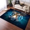 Tiger Printed Carpets Rugs Rug Animal Floor Mats Area Rugs and Carpet for Home Living Room Modern Rectangular Carpet