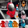 Car Shift Gear Cover Fashion Sweater Hoodie Auto Shift Knob Cover Soft & Comfortable Automotive Gear Shift Knob Protector Car Interior Accessories