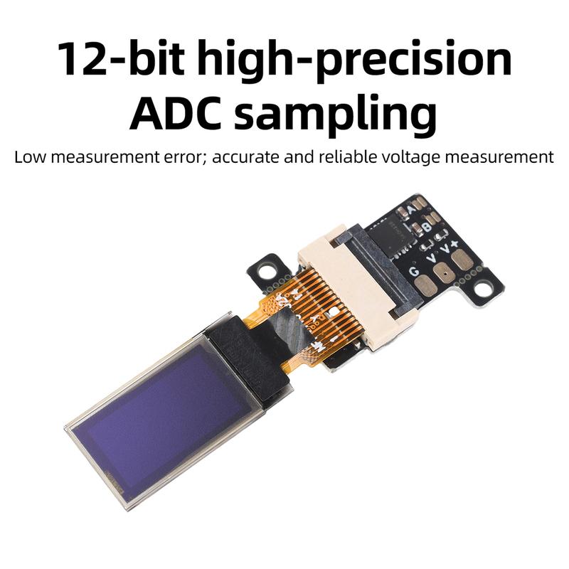 DC 0-30V Voltage Tester 0.5-inch OLED Display Digital Voltmeter Universal DIY Volt Gauge Panel Meter