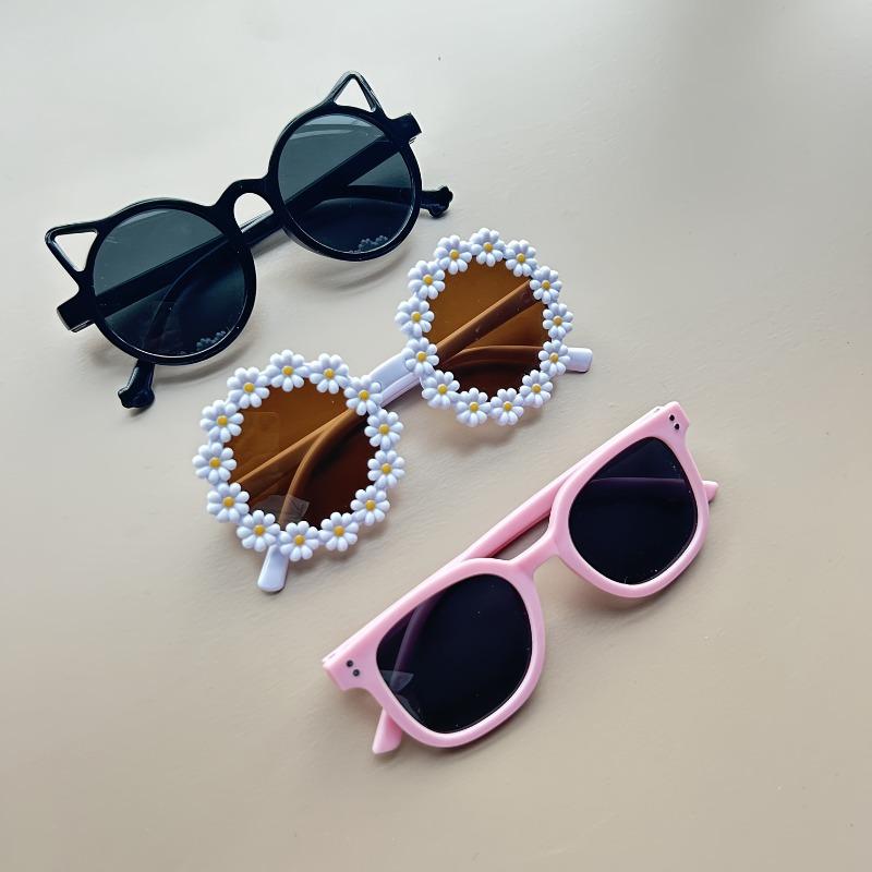 Набор из 3 штук Простой однотонный Круглая оправа Подходит для повседневных аксессуаров Украшение для вечеринки