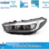Kia K3 Headlight Assembly (2016-2018) with Turn Signal and High/Low Beam Configuration