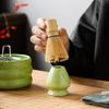 Smooth Matcha Bowl Sand Dot Green Tea Maker Cup Matcha Whisk Stand  for Tea Set Accessories