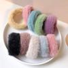 Poom/And About Cotton Candy Mink Fur Gopchang Hair Band 4P Set (Random Color)
