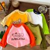 Children Girls' Cotton Long Sleeved T-shirt Casual Top