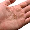 50PCS New Sliver/Gold Durable Spinner Fishing Lures Accessories Easy-Spin Clevises Easy Spin Brass