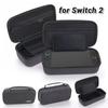 Чехол для переноски с коробкой для хранения игровых картриджей 8-бит Портативная сумка для хранения с сетчатым карманом Чехол для игровой консоли для Switch 2 NS2