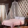 Summer Home Dome Mosquito Net For Double Bed Summer Polyester Mesh Fabric Home Bedroom Bedding Princess Girl Insect Net