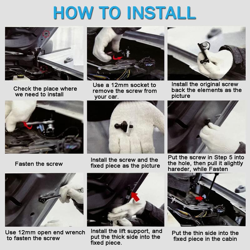 2 шт., передний капот, подъемная опора, пружинные амортизаторы, газовые стойки для автомобиля Nissan Patrol Y61 Y62 GU UTE Wagon 1997-2018