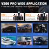 2026 VDIAGTOOL V200PRO 12/24В Пробник электрической цепи автомобиля с кабелем 40 футов/12 м Тестер цепи с тестированием реле/предохранителя Инструменты для поиска размыкателей