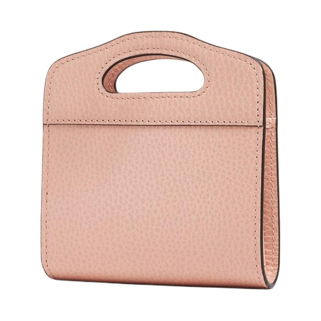 Gucci Мини Сумка на Верхнюю Ручку с Цепочкой GG Розовая Кожа Ежедневное Использование 701074-17WFF-5909