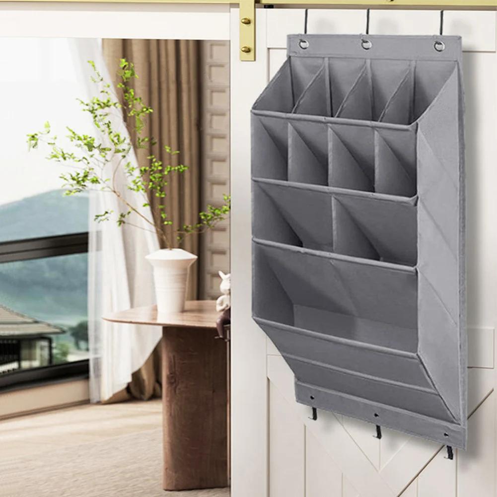 11/12 ячеек настенный карман для хранения подвесная сумка органайзер для обуви и мелочей стойка с держателем для шкафа за дверью спальни/ванной