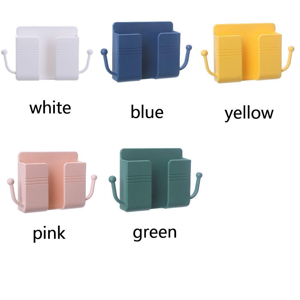 Настенный органайзер для телефона, коробка, держатель для телефона, крючки для кабелей, хранилище для пульта дистанционного управления, подставка для телефона