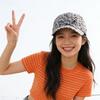 Sunscreen Leopard Print Bow Baseball Cap Sunshade American Style Casquette  Cool Girls