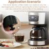 Coffee Replacement Brew Basket Spring Loaded Stopper Kits For Decker Hamilton coffee maker parts and Mr. Coffee Black, Compatible with majority 4-12