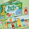Montessori Baby Busy Book My First Quiet Book Paste Early Learning Education Toy Children Toy Matching Game for Babies