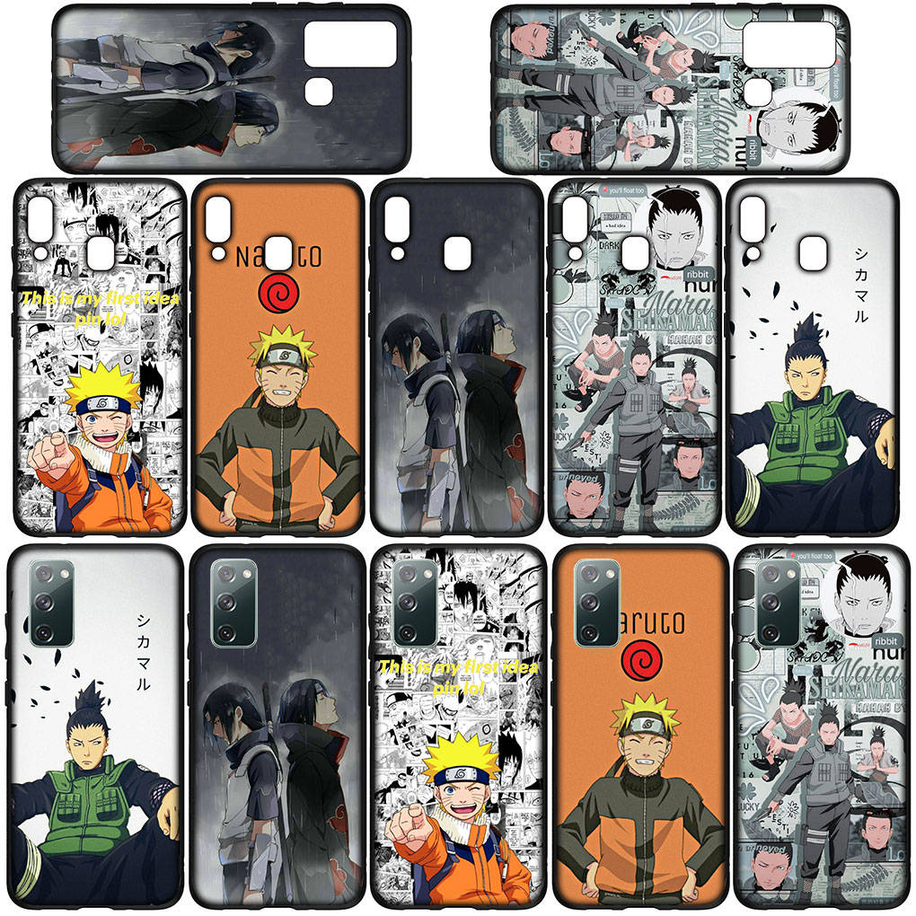 Чехол для телефона Samsung Galaxy S25 S24 S23 iPhone 16 15 Redmi Note 14 13 12 16E 8 9 X 11 Pro Max XR OPPO Moto Huawei Nara Shikamaru Poster Naruto Cover
