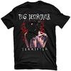 Винтажная мужская футболка Pig Destroyer Terrifyer Черная Унисекс Все размеры S-5xl Унисекс Футболка