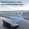 Двойной экран Автомобильный спидометр Цифровой HUD ODB Спидометр Проектор на лобовое стекло Напряжение Проекционный дисплей для грузовых автомобилей