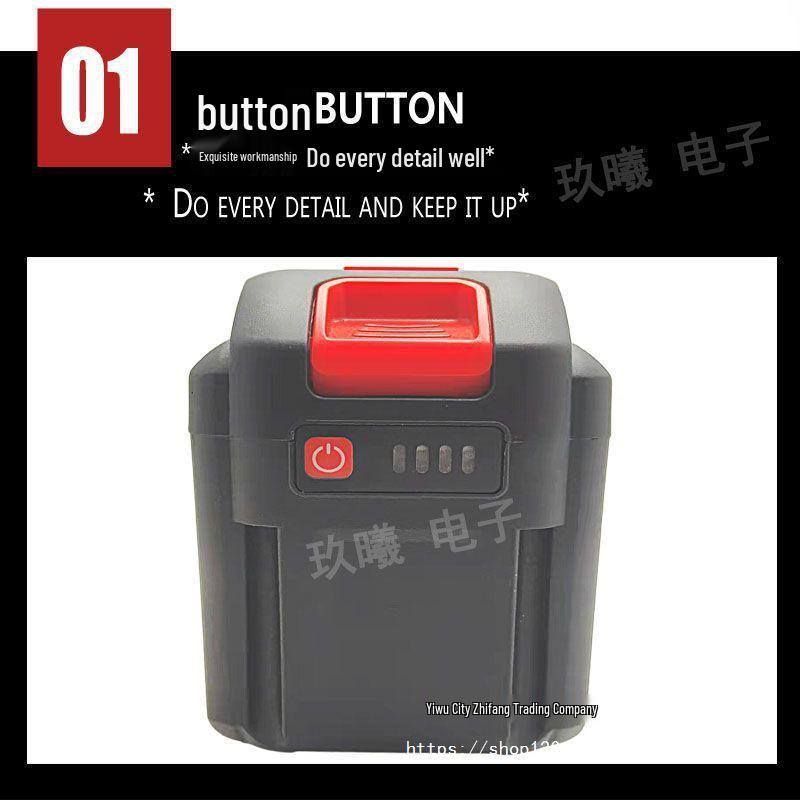 Набор мультиинструментов Makita: Цепная пила, Сабельная пила, Ударная дрель, Угловая шлифмашина, Циркулярная пила и Электромолоток с 20 слотами для литиевых аккумуляторов.