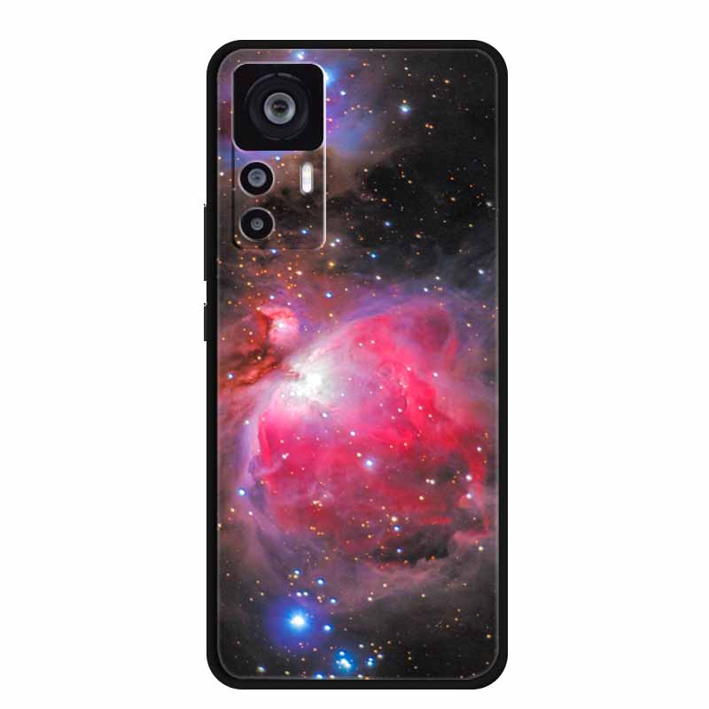 Для Xiaomi 12T Pro 6.67" Чехол Модный Мягкий Силиконовый Задняя Крышка С Рисунком Для Xiaomi Mi 12T Чехол Для Телефона Защитный Черный Корпус Coques