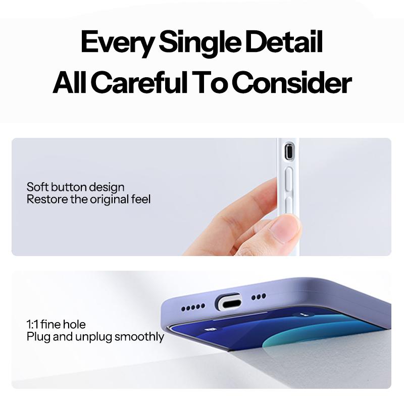 Luxury Liquid Silicone Soft Case Protection For iPhone 15 14 13 12 11 Pro Max Plus Mini Protective Phone Accessories 7 8 XS XR X