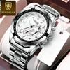 New TOP Brand Luxury Men's Watch with Box 1801 Luminous Calendar Men's Quartz Watches