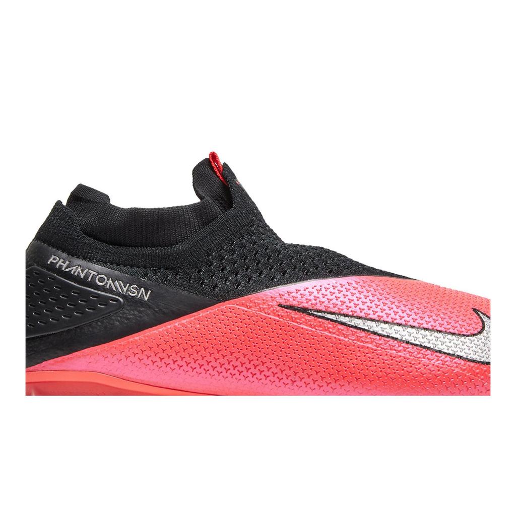 Nike Phantom Vision 2 Elite Dynamic Fit FG 'Laser Crimson Black' (Unisex) Laser Crimson / Black / Metallic Silver Soccer Shoes CD4161 606