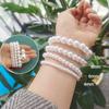 Творческий оптовая продажа кулон круглые бусины DIY для изготовления ювелирных изделий 4-14 мм 5-100 шт ожерелье браслет искусственный жемчуг