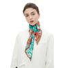 Youpin spring, summer and autumn headscarf antibacterial, anti-wrinkle and antistatic double-sided printed silk scarf square scarf