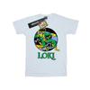 Marvel Womens/Ladies Loki Throne Cotton Boyfriend T-Shirt