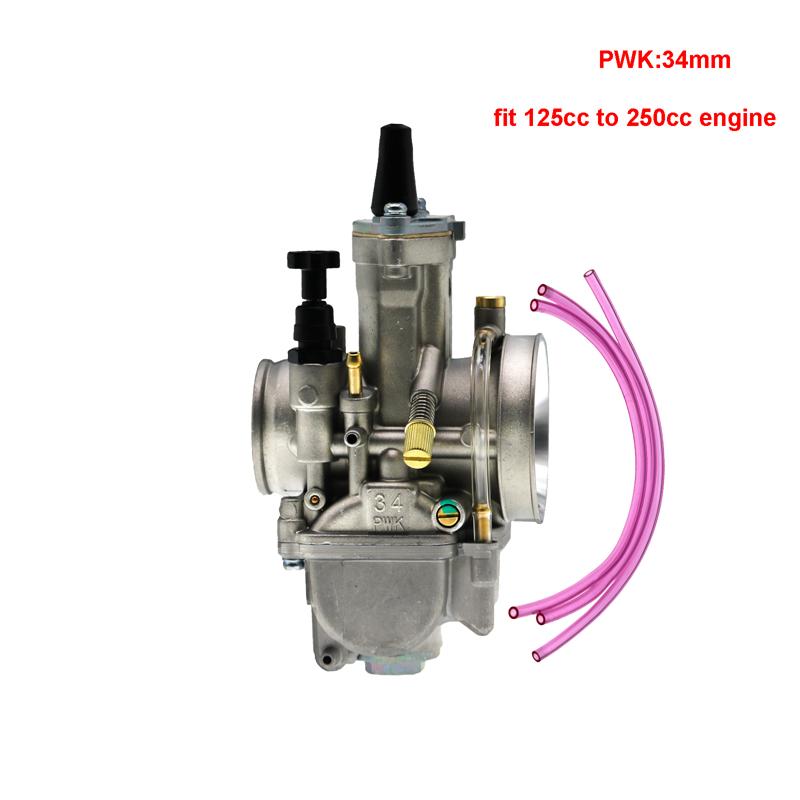 LMoDri 2T 4T PWK мотоциклетный карбюратор для Mikuni Koso для ATV Suzuki Yamaha Honda Power Jet 28 30 32 34 мм
