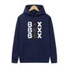 Fun BOX Print Autumn And Winter Fashion Men's And Women's Outdoor Sports Casual Men's Pullover