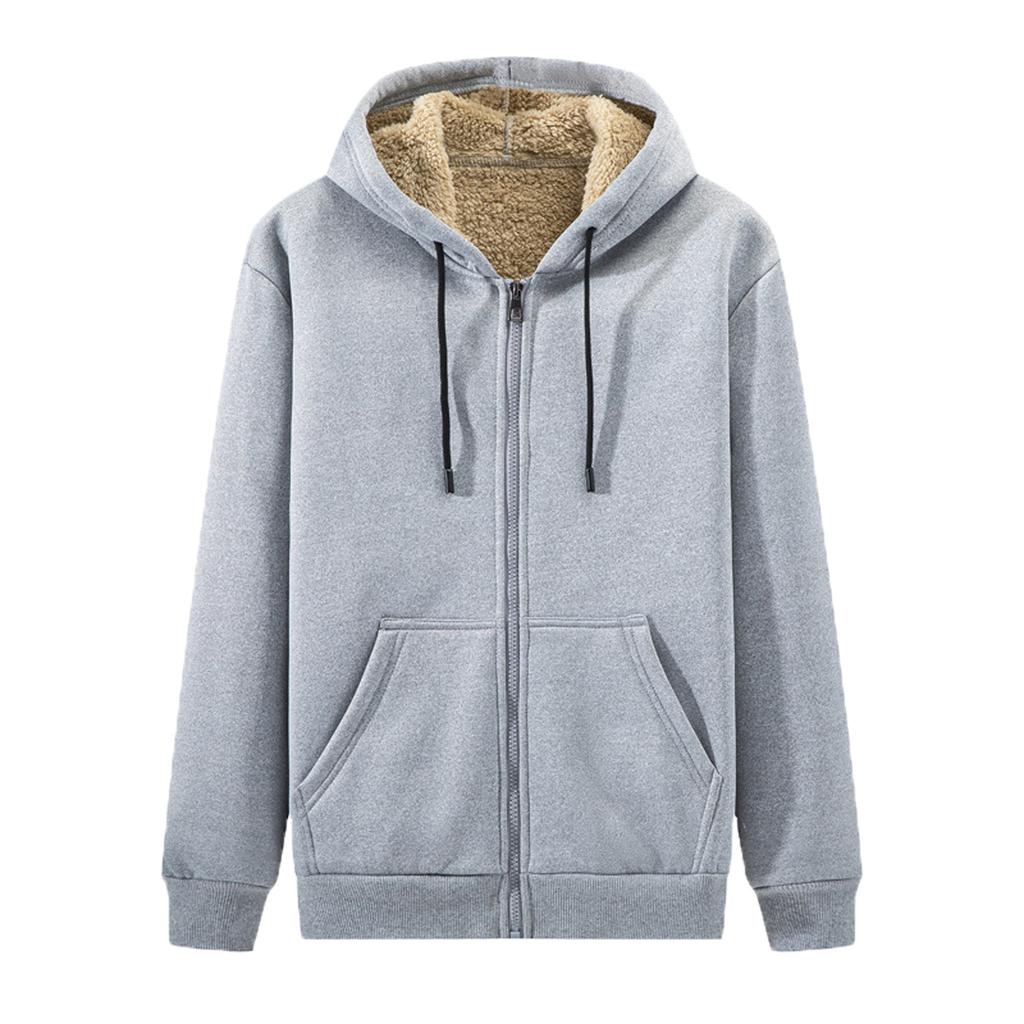 Мужской пуловер на молнии с длинными рукавами и капюшоном, топы, блузка
