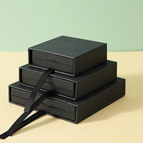 3 шт., набор прозрачных шкатулок для ювелирных изделий, полиэтиленовая пленка, небьющиеся многофункциональные коробки для хранения для ожерелья, браслета, кольца, дисплея