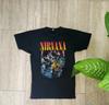 Винтажная футболка группы Nirvana