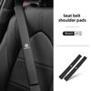 2pcs Car Safety Belt Shoulder Pads Leather Seat Belt Protector Cover For VW Scirocco Jetta Beetle Golf Polo Tiguan Sharan Touran ze2