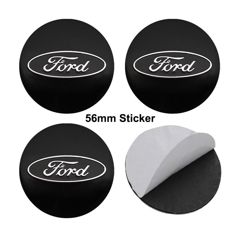 4pcs 56/60MM Wheel Center Caps Hub Car Rims Dust-proof Cover Hubcaps for Ford Focus 2 3 4 MK2 MK3 MK5 Fiesta MK7 Mondeo Fusion CQSUV1