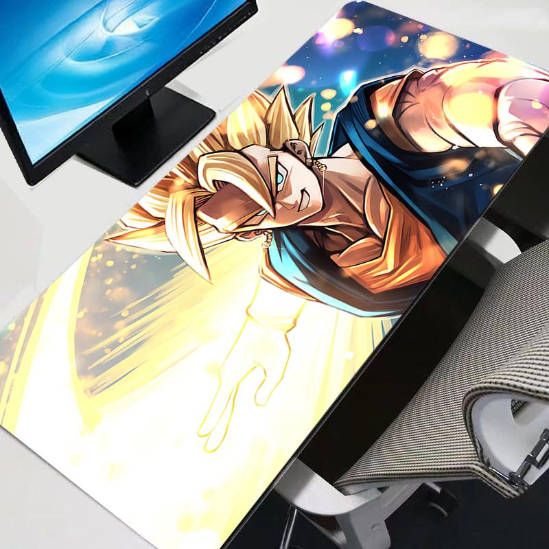 Anime Mouse Pad Dragon Ball Gamer Large Computer Notebook Pc Mousepad Carpet Gaming Accessories Keyboard Desk Mat